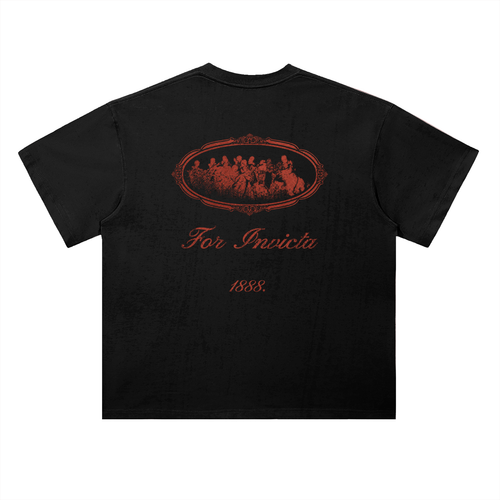 Heavyweight Drop Shoulder Cotton T-Shirt